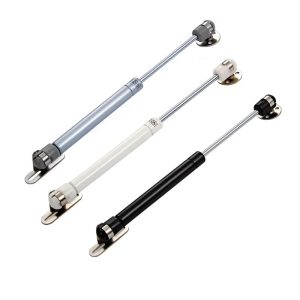 Adjustable Iron Gas Spring for Wall Bed and Kitchen Cabinet Furniture Hardware Square Plate Head Connecting 2 Boards