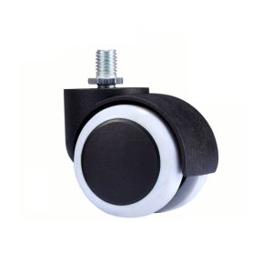 PU Wheel Black Rollerable  Office Chair Caster