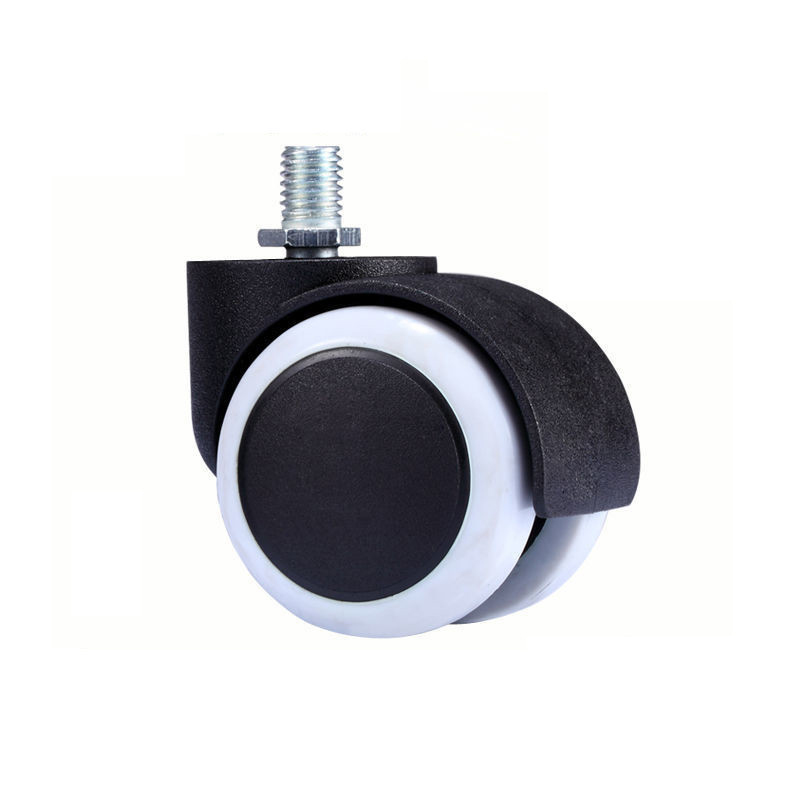 PU Wheel Black Rollerable  Office Chair Caster