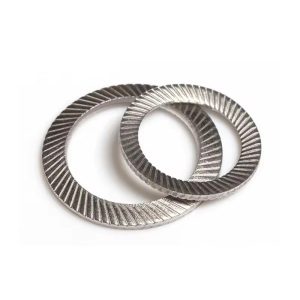 Tooth Lock Washers for Socket Head Screws DIN9250 Double-Sided Zinc Finish Steel Split Style M3-M24