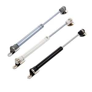 Adjustable Iron Gas Spring for Wall Bed and Kitchen Cabinet Square Plate Head Furniture Hardware