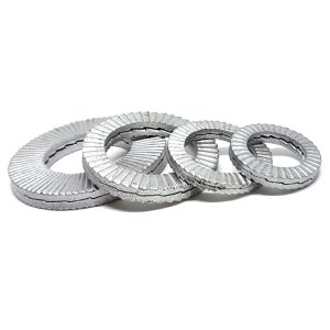China Factory Stainless Steel DIN 25201 Double Fold Self-locking Washer Double Sided Washer  Wedge Lock Washers