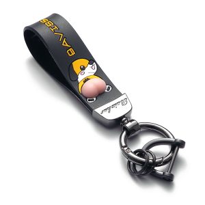 High Quality Custom logo Car Keyring Keychains Wholesale