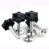 M6 M8 M10 Thread Plastic Head Adjustable U Table Clamp Screws
