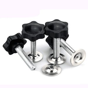 M6 M8 M10 Thread Plastic Head Adjustable U Table Clamp Screws