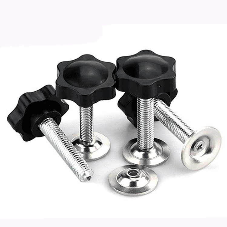 M6 M8 M10 Thread Plastic Head Adjustable U Table Clamp Screws