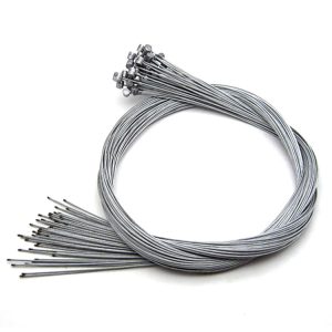 Road Bike MTB Bike Bicycle Brake Line Shift Shifter Gear Brake Cable Sets Core Inner Wire Silver Steel Speed Line