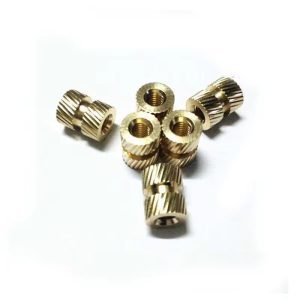 China Manufacturing Brass Knurling Inserts Nut M5 Zinc Plated Polished Knurled Copper Thumb Nuts Collar for Mining Applications