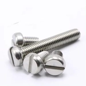 GB Standard Slotted Cylinder Head Screws Stainless Steel Black Oxide Low-Profile Thumb Screws for Electrical Production