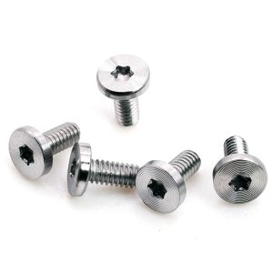 CD Pattern Screw Black PVD M2 M3 M4 M5 M6 Flat Torx Head CD Pattern Head Screws