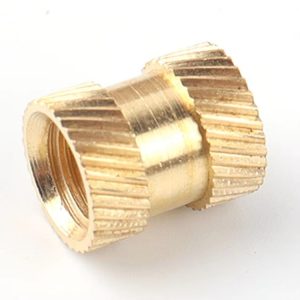 TSL-Type Double Twill Copper Thread Inserts Nut C3604Brass Knurled Insert Nut for Heating Molding Nuts Product