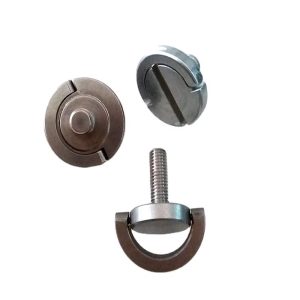 Changxin OEM ODM 1/4" Stainless Steel ANSI Class 4.8/6.8 Metric Fine Thread Flat Head Custom Camera Mount Pin Screws Black Oxide