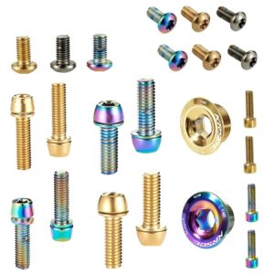 Source Factory Custom Mountain Bicycle Bottom Bracket Crankset Nut Screws Bicycle Accessories Cnc Bicycle Parts GB Changxin