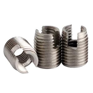 China Manufactured 18-8 Stainless Steel Self-Tapping Furniture Screw Insert Fasteners Zinc Plated Galvanized Thread-Locking