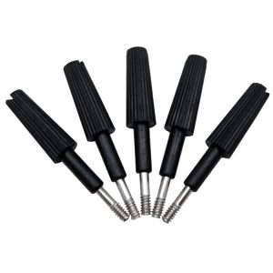 Factory Direct Sales VGA Screw Computer Data Cable DVI Screw Connector Adapter Black Glue Screw