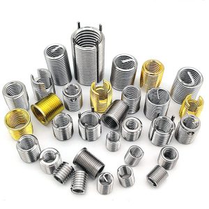 Source Factory Customized Type 302 Threaded Sleeves Key-Locking Inserts Helical Inserts Threaded Inserts for Metal Threaded