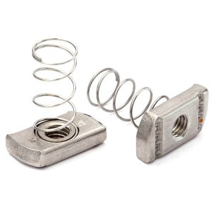M6 M8 M10 M12 YJT 3020 Galvanized Stainless Steel Spring Nuts with Strut Channel for Heavy Industry Applications