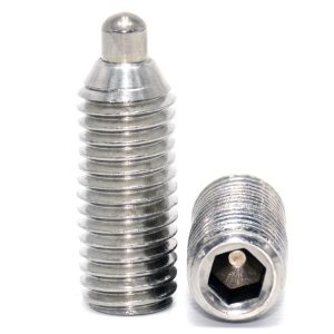 The Source Factory 304 Stainless Steel  Hex Socket Spring Plunger Set Screws