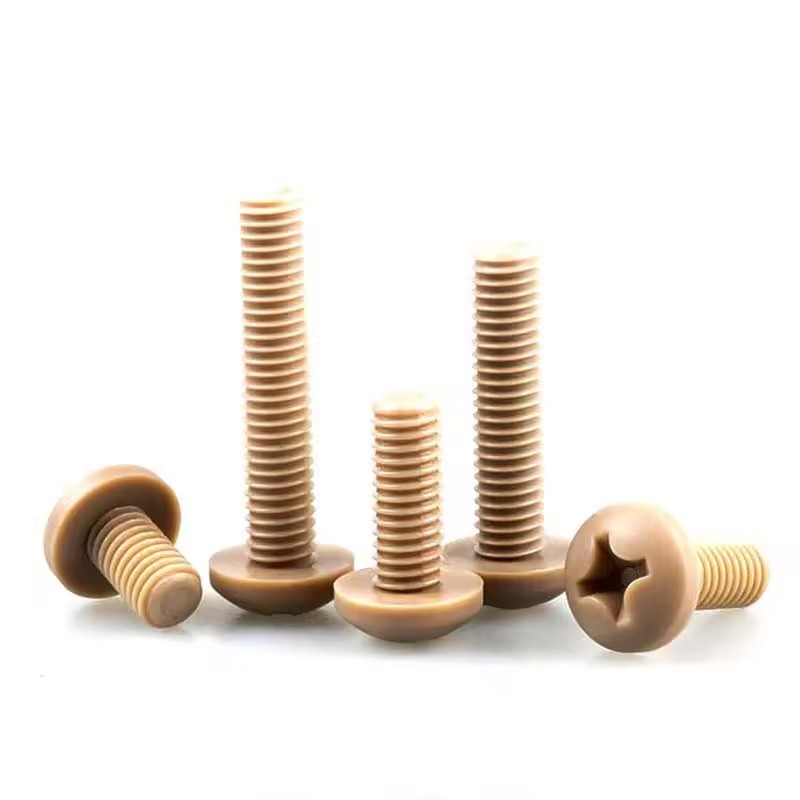 Chian manufacturers flat cross head screwss m1.4x2.5  m3 plastic screws plastic