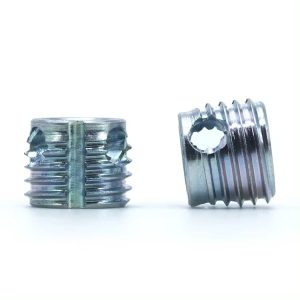 307 Zinc & Stainless Steel Three Circular Hole Self Tapping Thread Insert Sleeve-Changxin Brand CX-Threaded Inserts-006