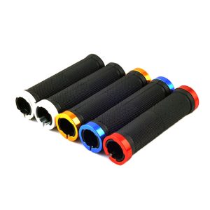 Mountain Road Cycling Bike Bicycle MTB Handlebar Cover Grips Smooth Soft Rubber Anti-slip Handle