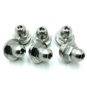 China Supplier Zinc Plated M5 M6 Hex Domed Cap Nuts for Mining DIN Standard