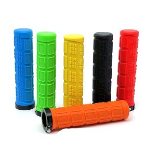 Durable Shockproof Anti-Slip Rubber Road Bike Handlebar With Locking Ring for Cycling Part Accessories