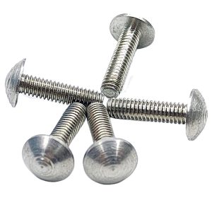 Changxin Stainless Steel Oval Style M3-M6 Metric System Umbrella Head Screw Big Mushroom Head ISO Standard Class 4.8 6.8