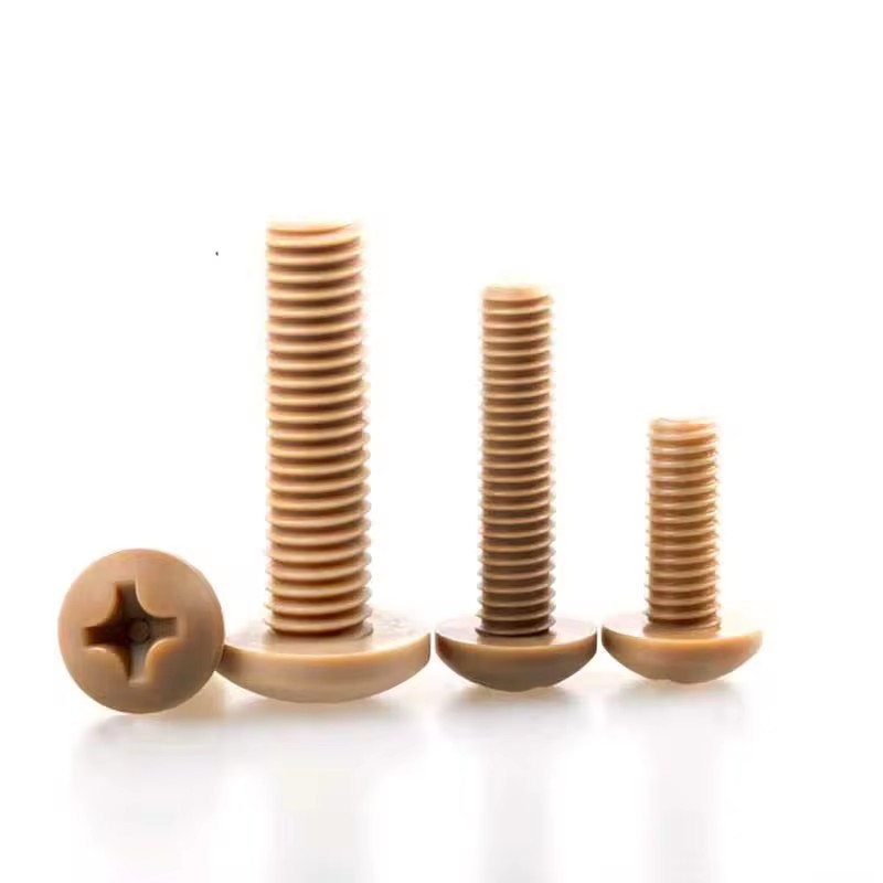 China Plastic Nylon Metric Phillips Pan Head Screws DIN7985A