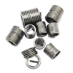 Stainless Steel Metric Thread Inserts-Locking Helical Inserts for Particle-Free Environments ISO Certified 3-Year Warranty