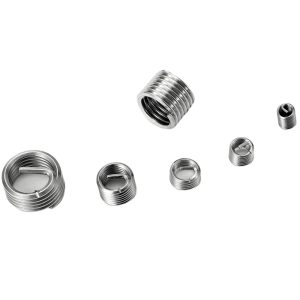 Wholesale Customized OEM/ODM Stainless Steel Helical Coil Threaded Inserts M2-M24 ISO Certified Heavy Industry Use