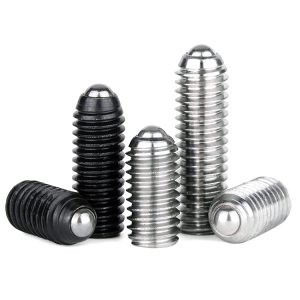 Stainless Steel Hex Ball Spring Plunger Set Screw  Point Set Screw  Headless Shoulder Screw