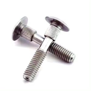 Stainless Steel Metric Ring Grooved Lock Bolts DIN5281 Knurled Step Screws