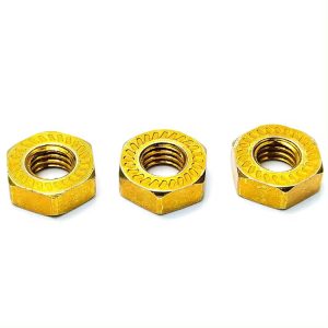Medium-Strength Steel Hex Nuts Grade 5 Zinc Plated DIN Standard Mining Application Non-standard