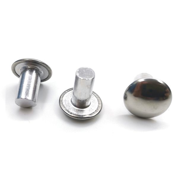 High Strength Rivet 5mm High Strength China Solid Pin Countersunk Head Solid Semi-Tubular Rivet ...