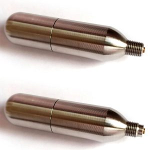 Co2 Cylinder 8 Grams-33gramsStainless Steel Refillable Bottle CO2 Cylinder Co2 Cartridges for airbag