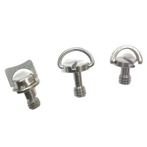 Source Factory Stainless Steel Titanium 1/4 20 Camera Connection Tripod Screw Photography Accessories Inch/Metric Thread