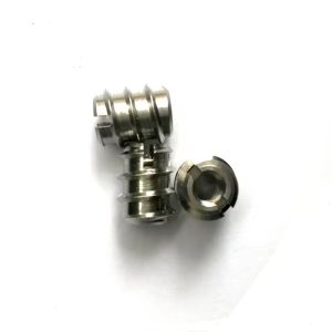 China Suppliers M5 M8 M10 M12 Steel Self-Tapping Wood Inserts Nut Threaded Inserts for Wood Threaded Sleeve Internal Thread