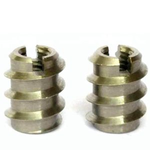 Changxin DIN7965 Steel Furniture Screws Insert Fasteners for Wood Thread-Locking Threaded Sleeve (M4/M5 Sizes) Model CX-screw