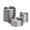 China Factory supply  threaded insert nuts m4 m6 steel wire threaded inserts threaded sleeve