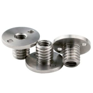 High Precision OEM Brass Stainless Steel CNC Machining Parts Internal and external thread stepped nuts