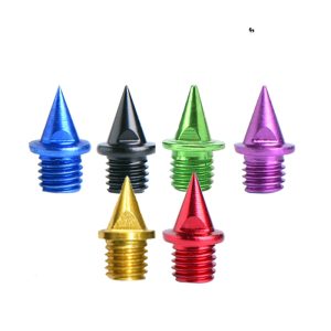 Track and Field Spikes 1/4" Length Pyramid Track Spikes Shoe Replacement for Track Sprint Cross Country High Hardness Steel