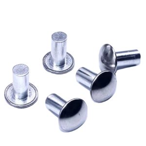 High Strength China Solid Pin Countersunk Head Solid Semi-Tubular Rivet Aluminium Solid Rivets