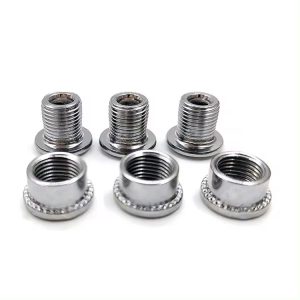 Factory Customized Bicycle Crankset Screws Steel and Stainless Steel Brake Disc Lock Screw ANSI Metric Standard