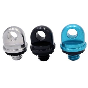 Stainless Steel D Ring Screw Hinged Holder Camera Fixing Screw 1/4"-20 Thread for Tripod DSLR Cameras for