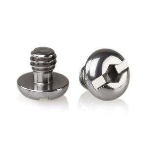 Fasteners 1/4 Camera Mounting Screw Mini Hidden Camera Screw for Sale China Inch GB 6 Lobe Wafer Head Screw Black Plain Camera