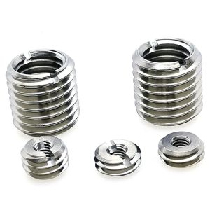 Type 201  Slotted Thin Wall Self-tapping Inserts for Plastic Wood Metal Threaded Sleeve