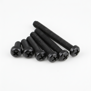 M2-M8 Acrylic Cross Round Head Nylon Screwss Phillip Nylon Transparent Plastic Screws DIN7985