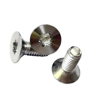 Factory Supply Metric Torx Screws M2.5 M5 Stainless Steel Flat Head Screws for Automobile