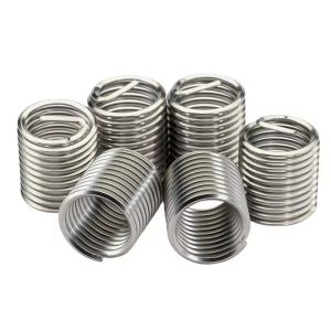 China Manufacturer 304 Stainless Steel Wire Threaded Inserts Protective Helical Coil Repair Threaded Sleeve